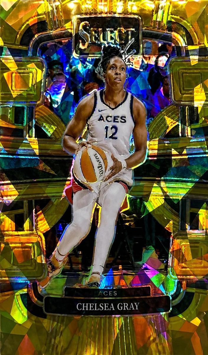 2024 Panini Select WNBA Basketball Gold Ice Chelsea Gray #94