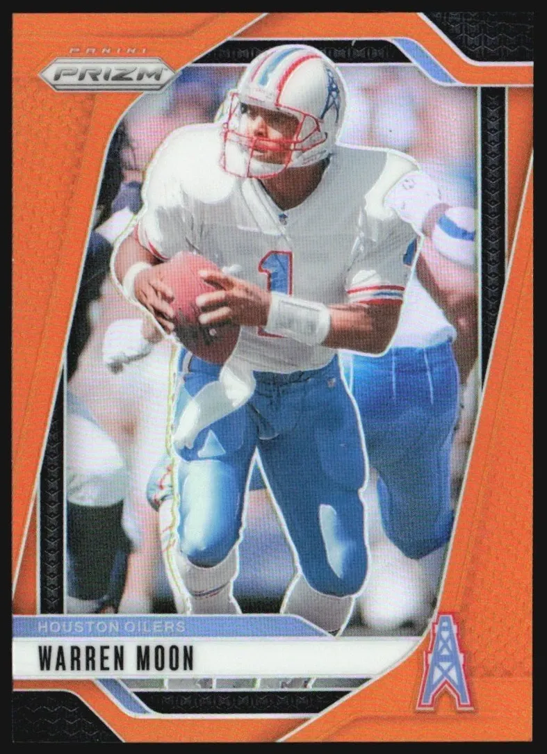 2024 Panini Prizm Football Orange Warren Moon #298