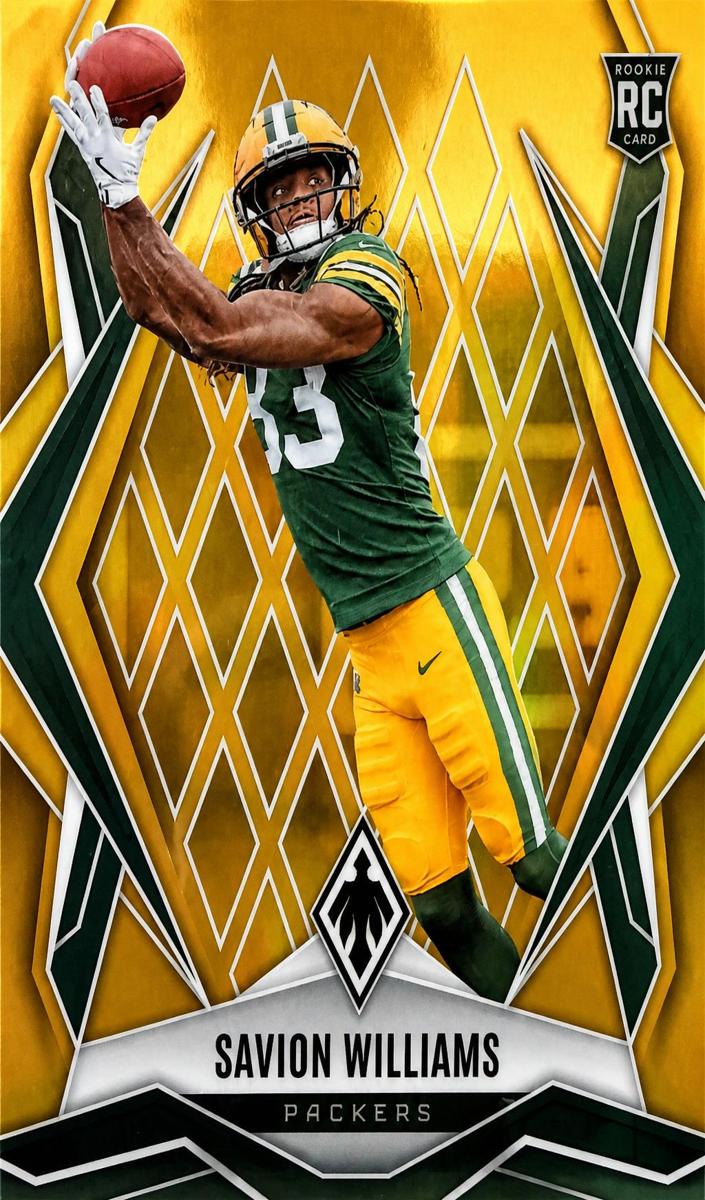 2025 Panini Phoenix Football Gold Winter Savion Williams #153