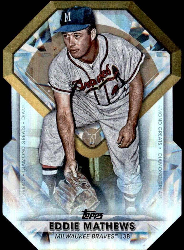2022 Topps Update Baseball Eddie Mathews #DGDC-62 PSA 10