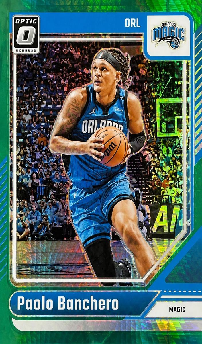 2024 Donruss Optic Basketball Hyper Green Paolo Banchero #131