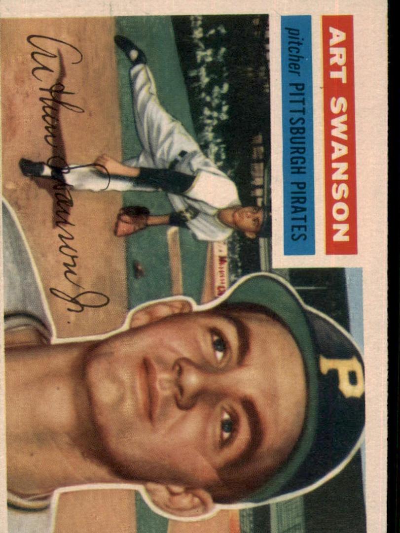 1956 Topps Baseball Art Swanson #204 PSA 5.5
