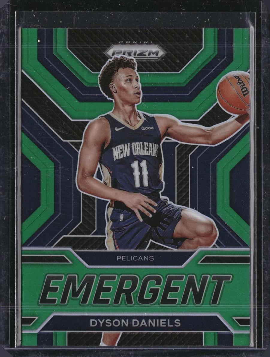 2022 Panini Prizm Basketball Green Dyson Daniels #4 PSA 9
