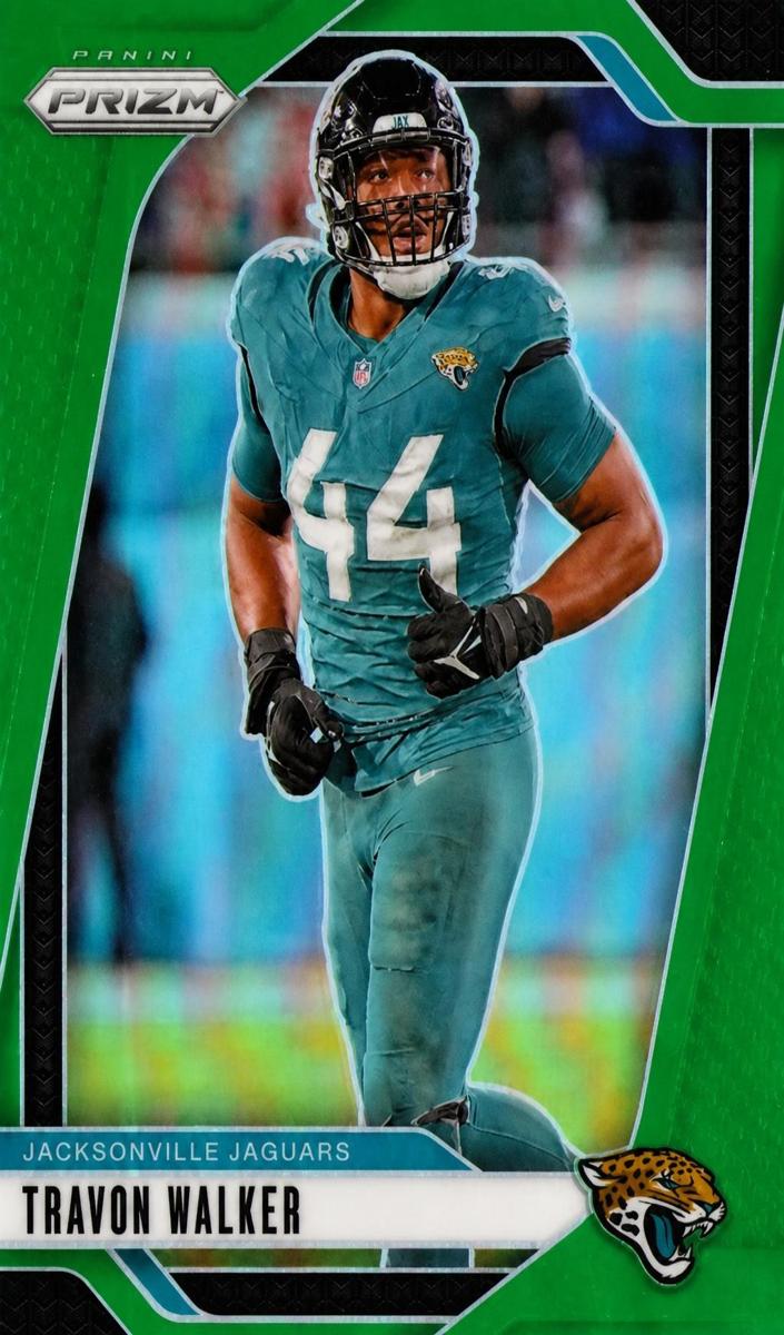 2024 Panini Prizm Football Green Travon Walker #133