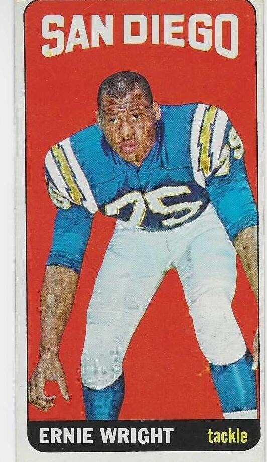 1965 Topps Football Ernie Wright #175