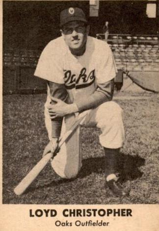 1949 Remar Bread Oakland Oaks Baseball Loyd Christopher #NNO SGC 2