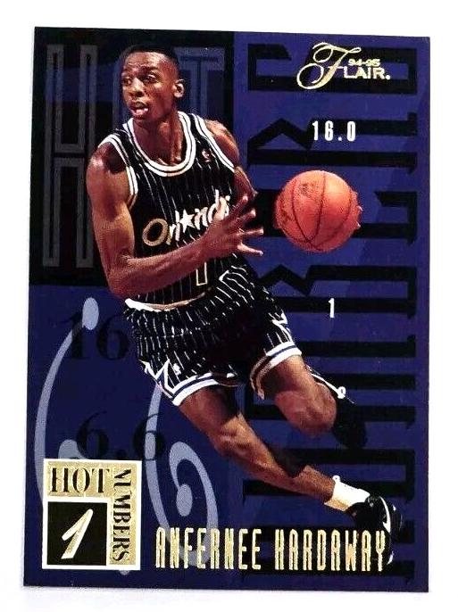 1994 Flair Basketball Anfernee Hardaway #4