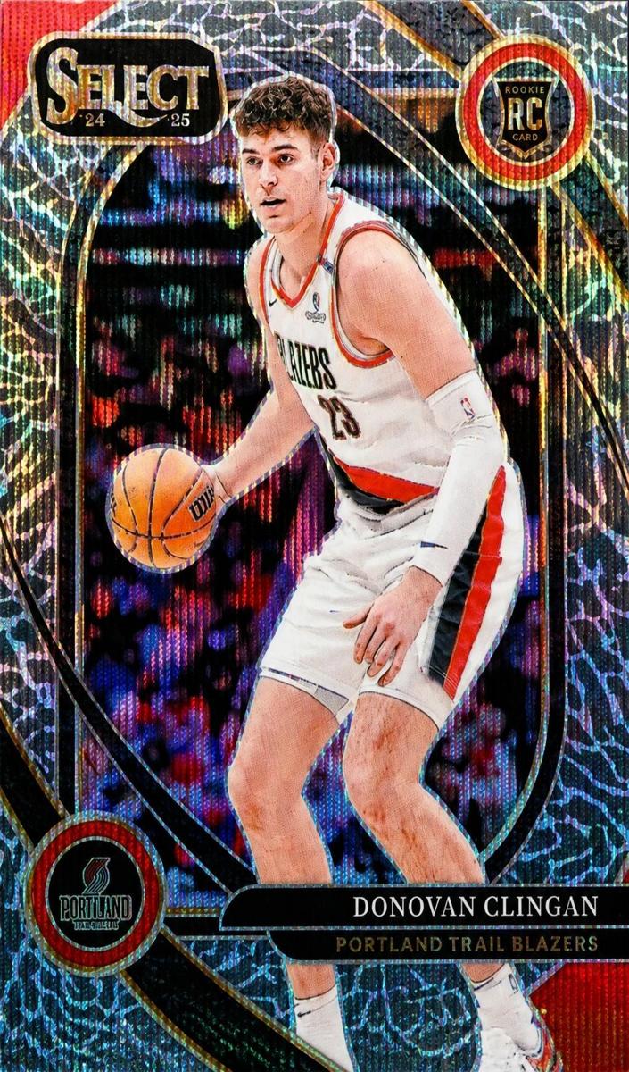 2024 Panini Select Basketball Elephant Donovan Clingan #270 PSA 9