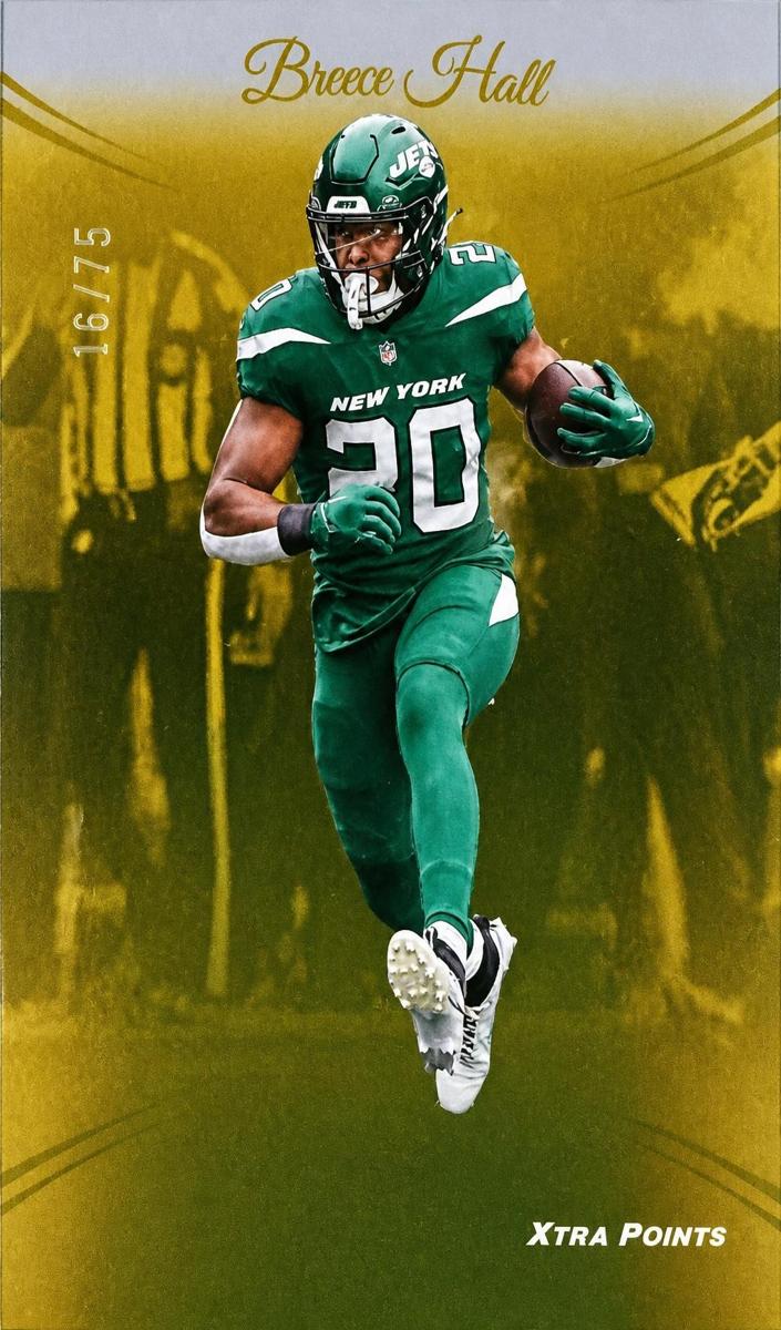 2024 Panini Prestige Football Gold Xtra Points Breece Hall #229