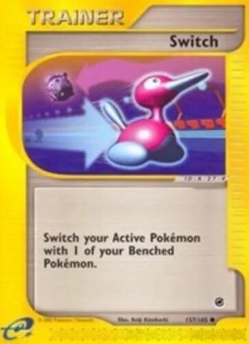 2002 Pokemon Expedition Base Set Switch #157 PSA 10