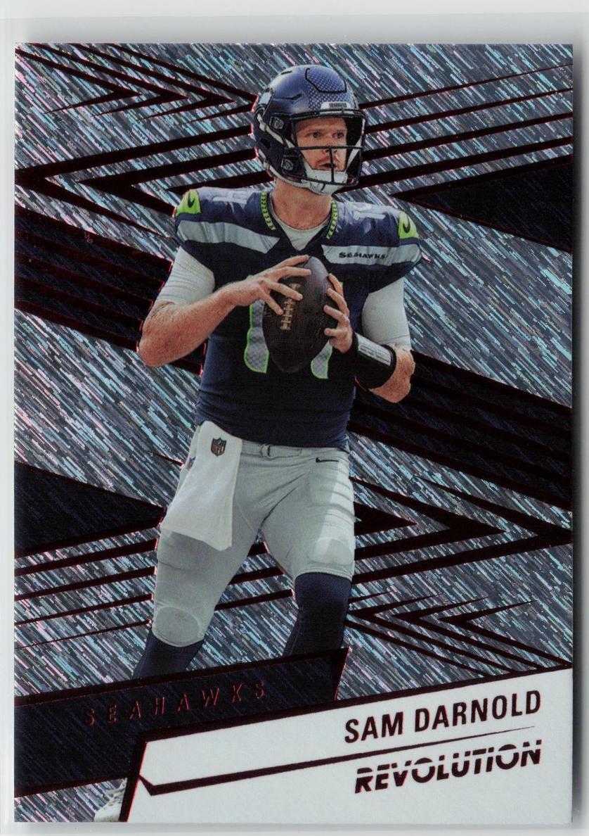 2025 Panini Revolution Football Red Storm Sam Darnold #116