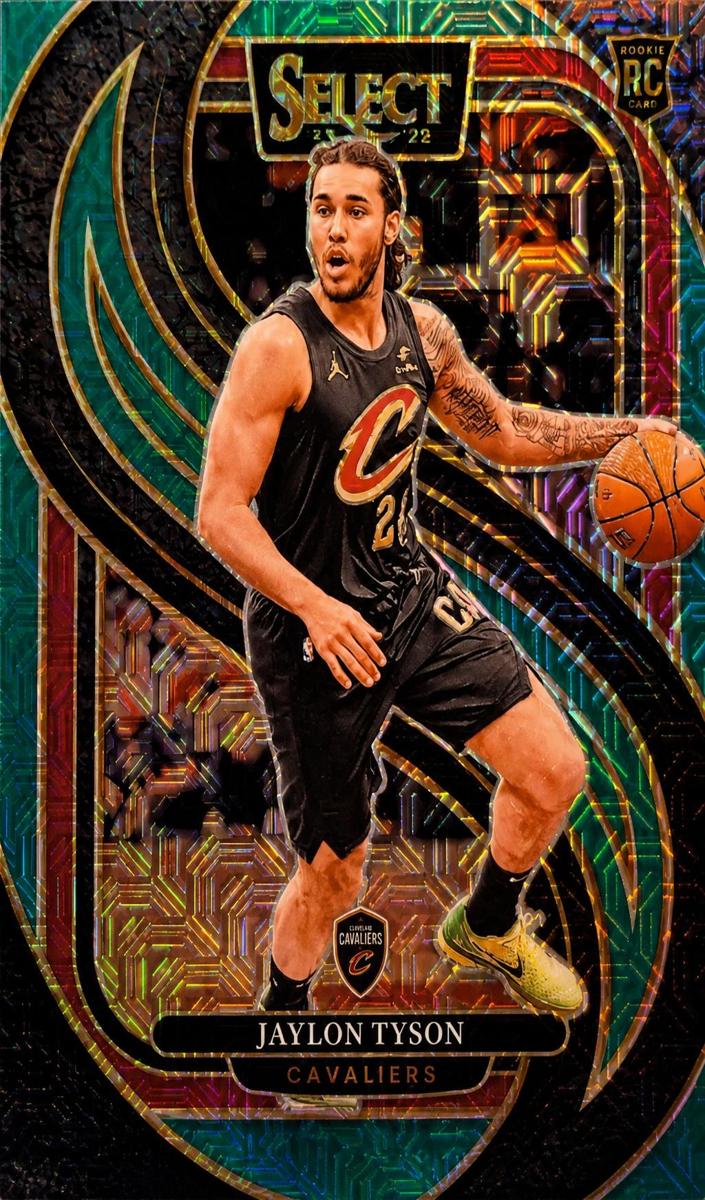 2024 Panini Select Basketball Green Mojo Jaylon Tyson #182