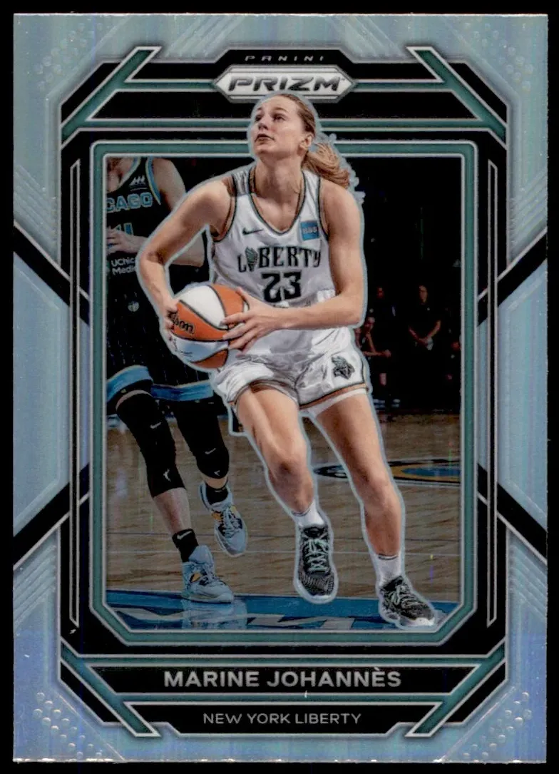 2023 Panini Prizm WNBA Basketball Silver Marine Johannes #6
