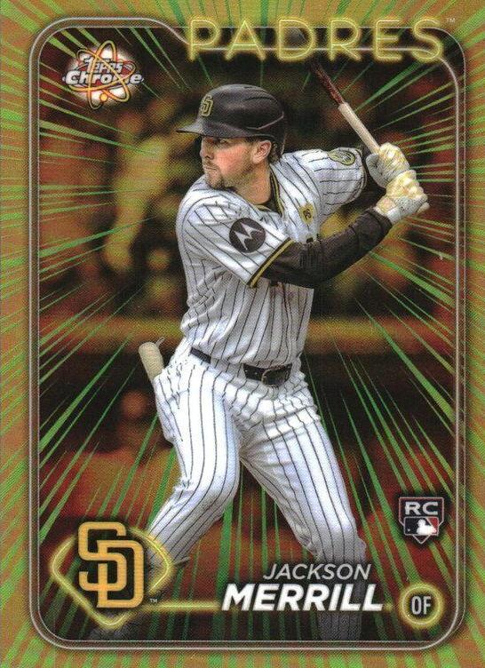 2024 Topps Chrome Baseball Jackson Merrill #RR-20 PSA 10