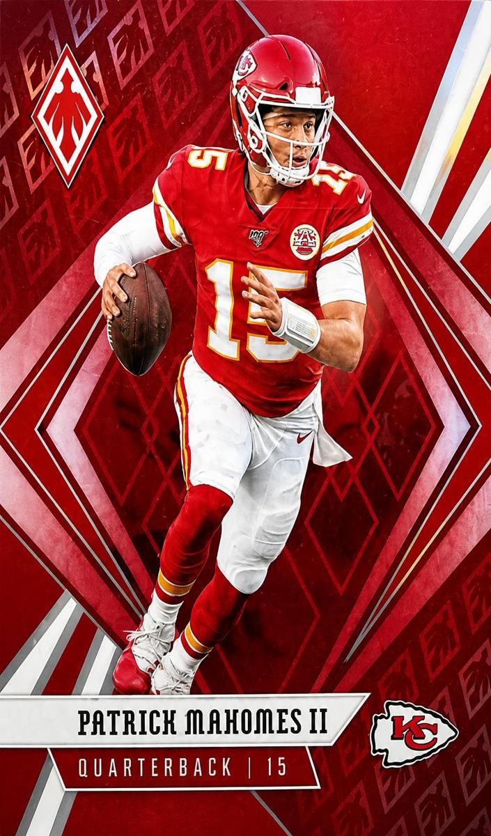 2020 Panini Phoenix Football Red Patrick Mahomes II #45 PSA 9