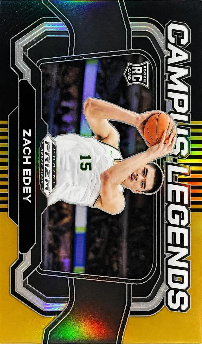 2024 Panini Prizm Draft Picks Basketball Black Gold Zach Edey #8