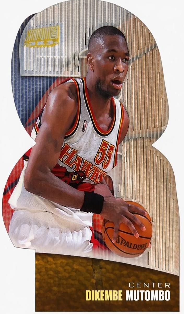 1999 Topps Stadium Club Basketball Luminous Dikembe Mutombo #6c SGC 9