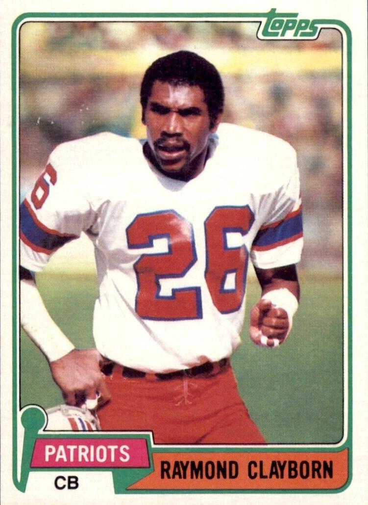 1981 Topps Football Raymond Clayborn #452