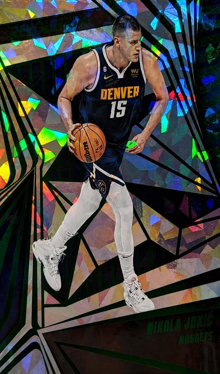 2023 Panini Revolution Basketball Chinese New Year Emerald Nikola Jokic #57