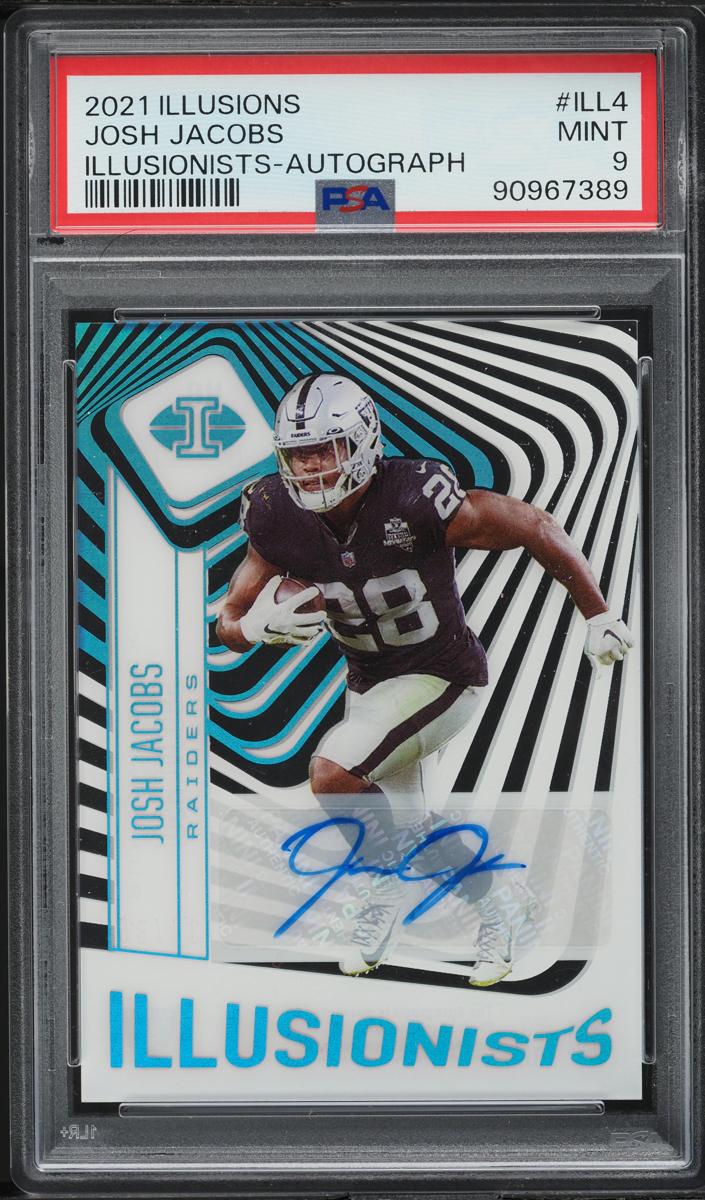 2021 Panini Illusions Football Josh Jacobs #ILL-4