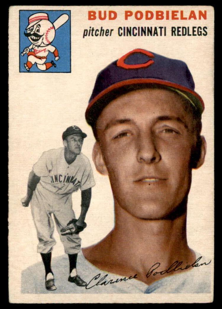 1954 Topps Baseball Bud Podbielan #69 PSA 6