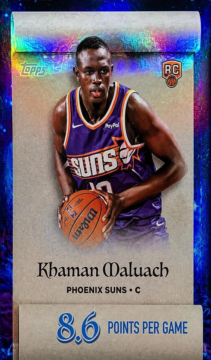 2025 Topps Holiday Basketball Khaman Maluach #ML-10