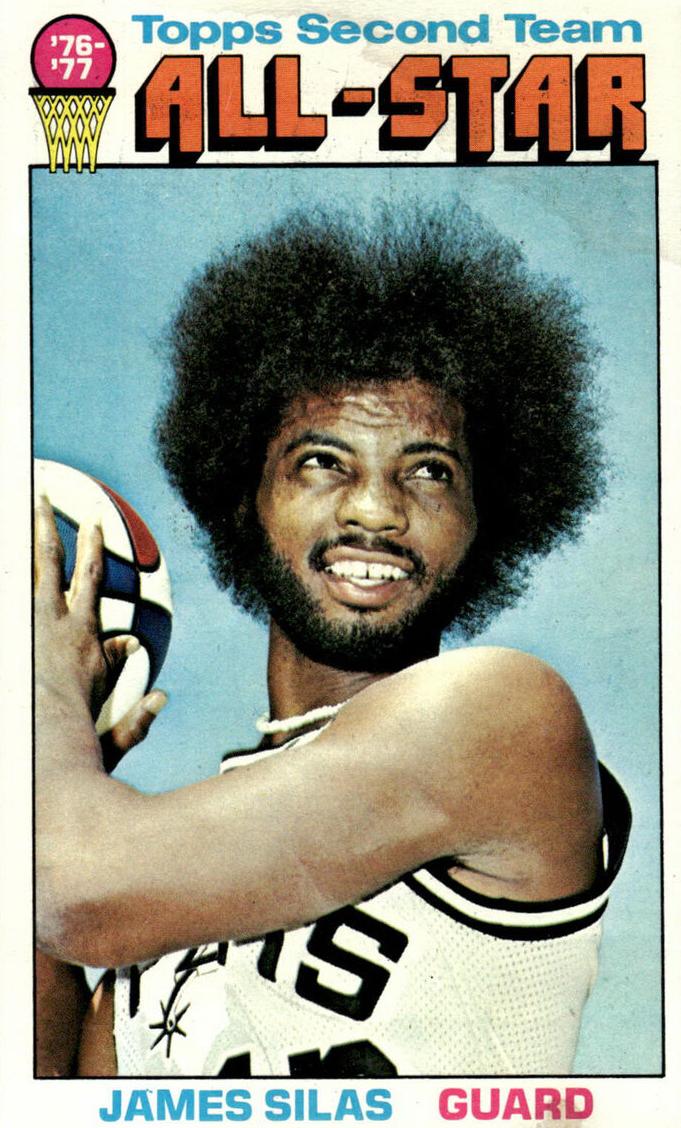 1976 Topps Basketball James Silas #134 PSA 9