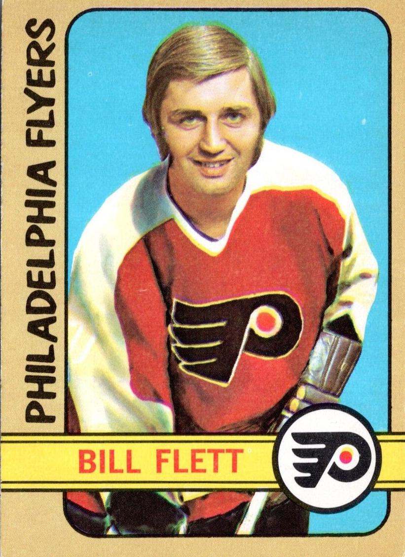1972 O-Pee-Chee Hockey Bill Flett #187