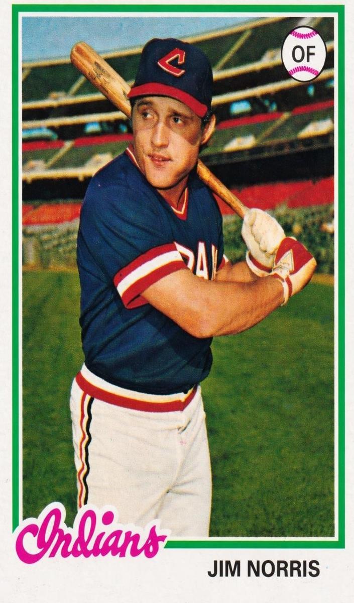 1978 Topps Baseball Jim Norris #484