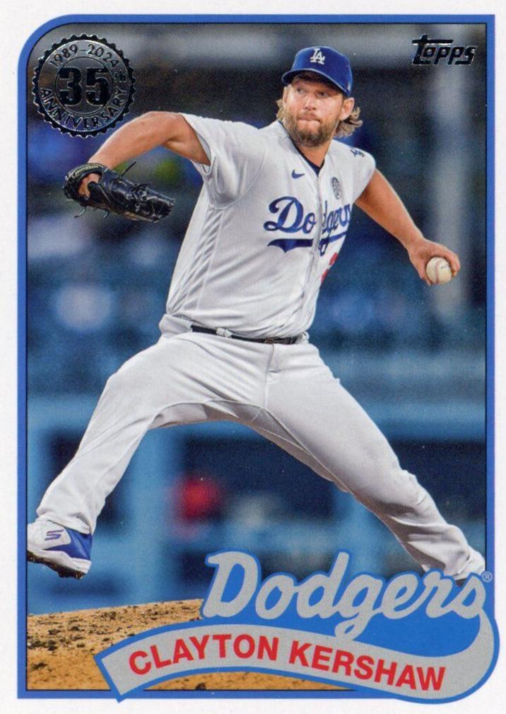 2024 Topps Baseball Clayton Kershaw #89B-57