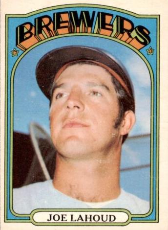 1972 O-Pee-Chee Baseball Joe Lahoud #321 PSA 7