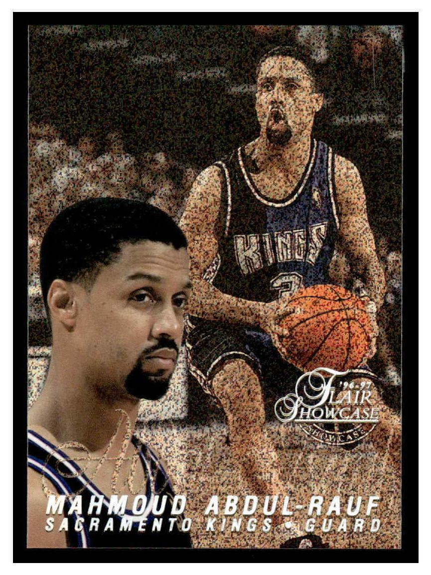 1996 Flair Showcase Basketball Row 0 Mahmoud Abdul-Rauf #86 PSA 9