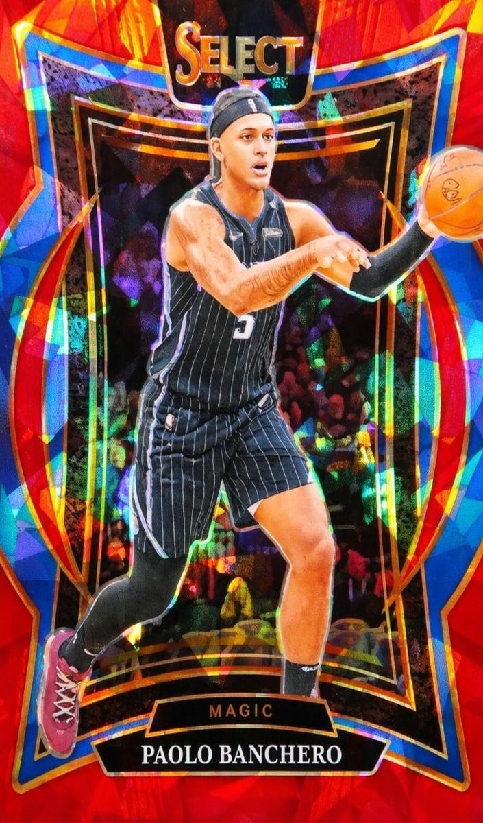 2024 Panini Select Basketball Red Cracked Ice Paolo Banchero #35