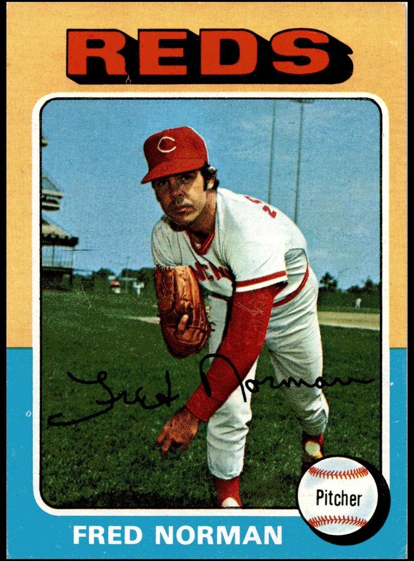 1975 Topps Baseball Fred Norman #396