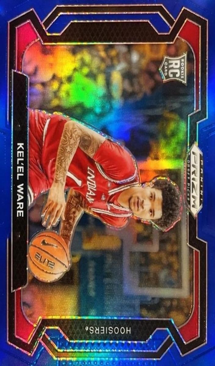 2024 Panini Prizm Draft Picks Basketball Blue Kel'el Ware #24