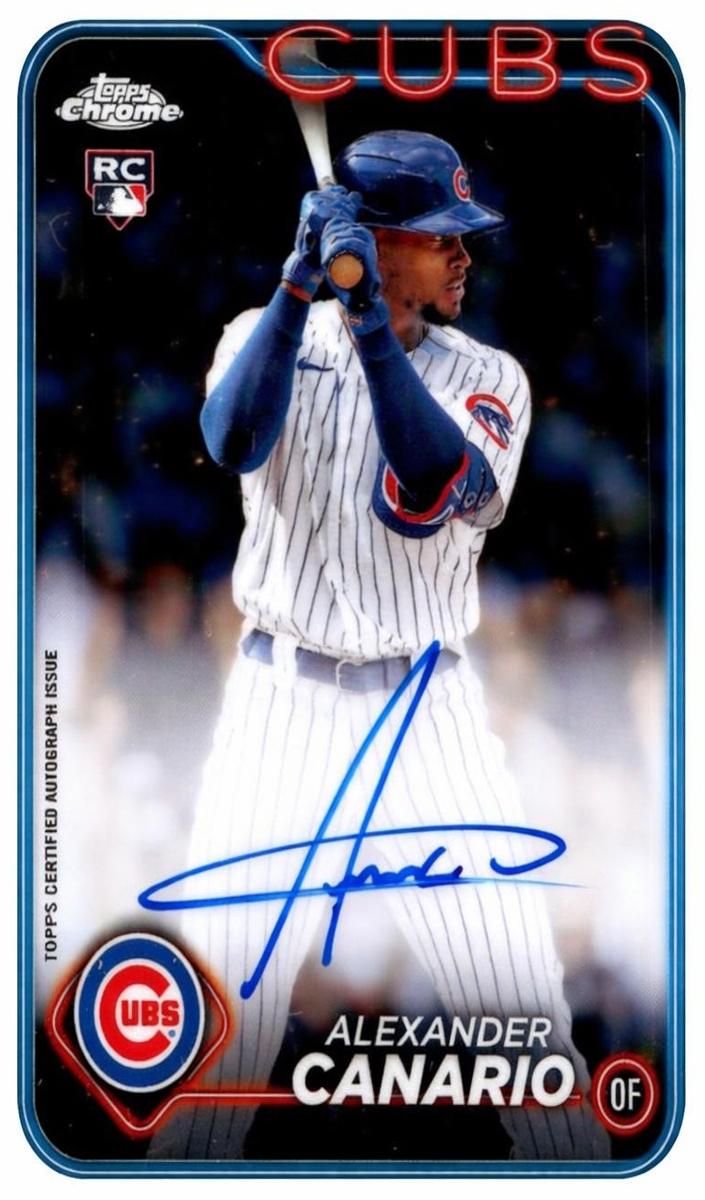 2024 Topps Chrome Baseball Alexander Canario #RA-AC PSA 9
