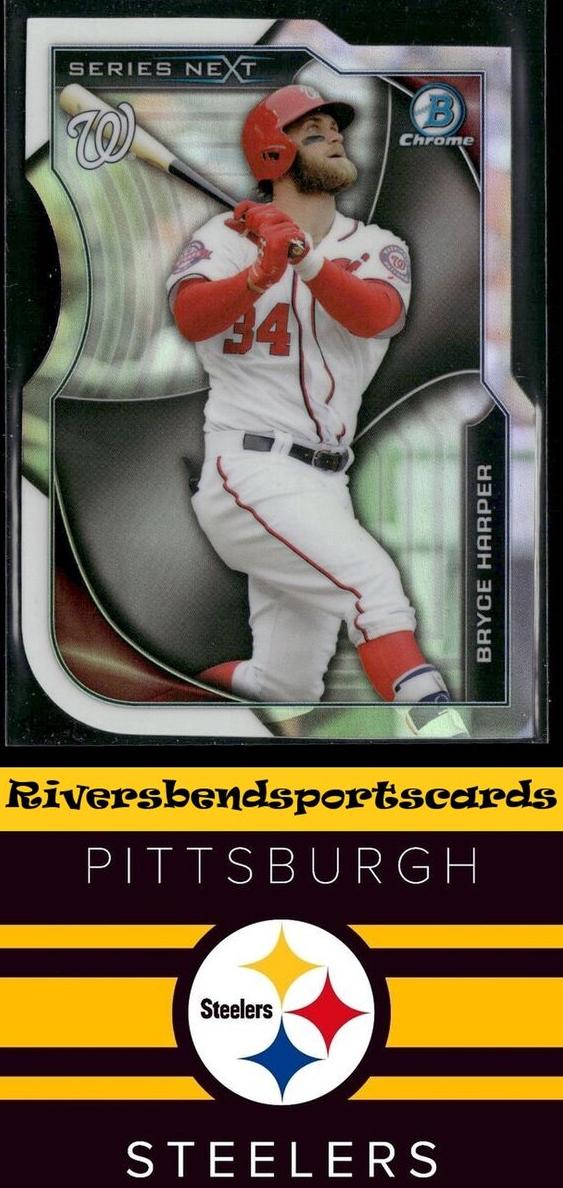 2015 Bowman Chrome Baseball Bryce Harper #SN-BHA
