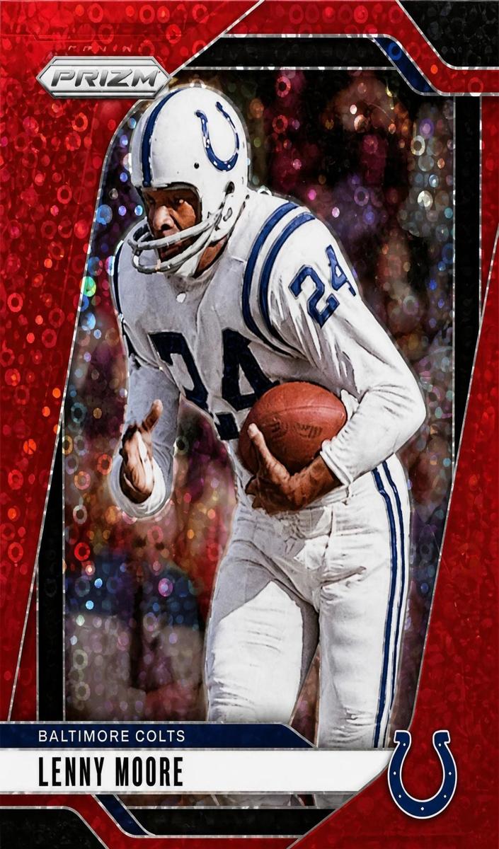 2024 Panini Prizm Football No Huddle Red Lenny Moore #296