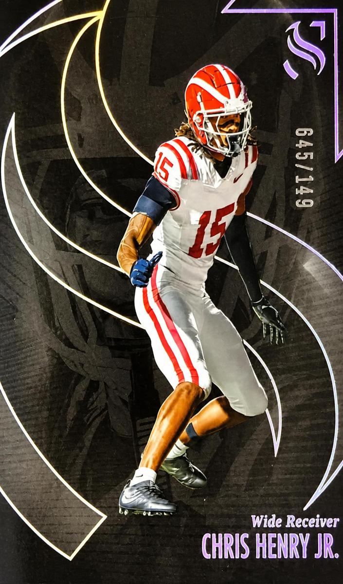 2025 Panini Silhouette Football Holo Silver Chris Henry Jr. #20