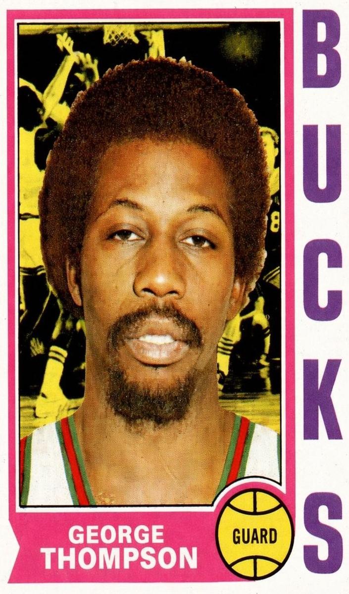 1974 Topps Basketball George Thompson #174