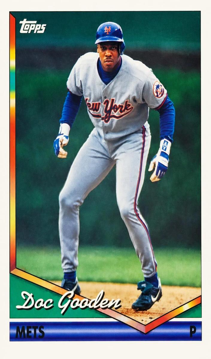 1994 Topps Baseball Dwight Gooden #150 PSA 9