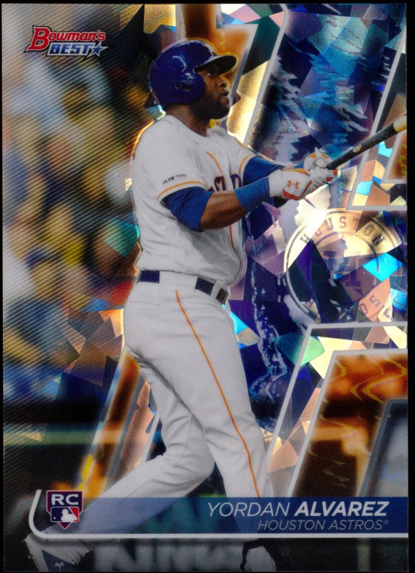 2020 Bowman's Best Baseball Atomic Refractor Yordan Alvarez #45