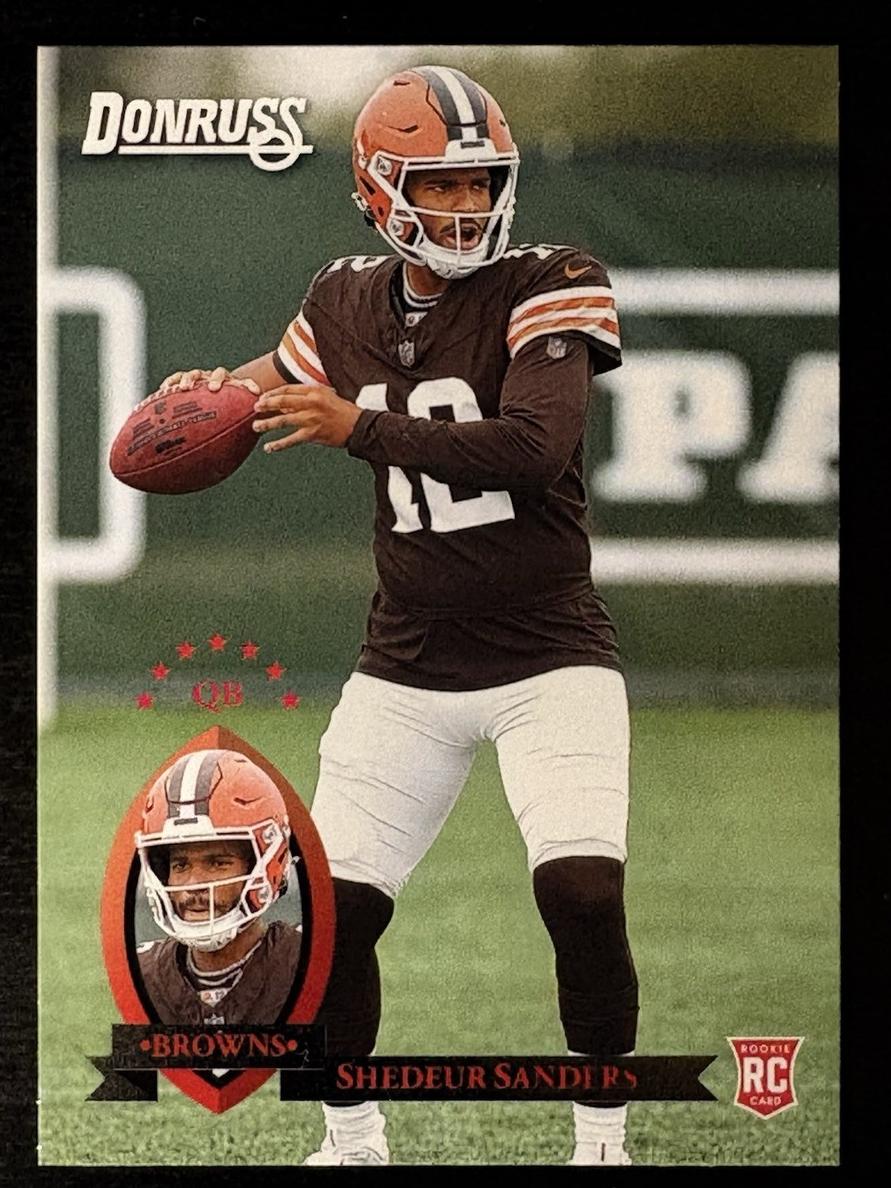 2025 Panini Donruss Football Shedeur Sanders #2