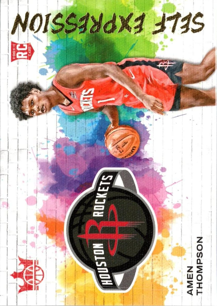 2023 Panini Court Kings Basketball Amen Thompson #24 PSA 9