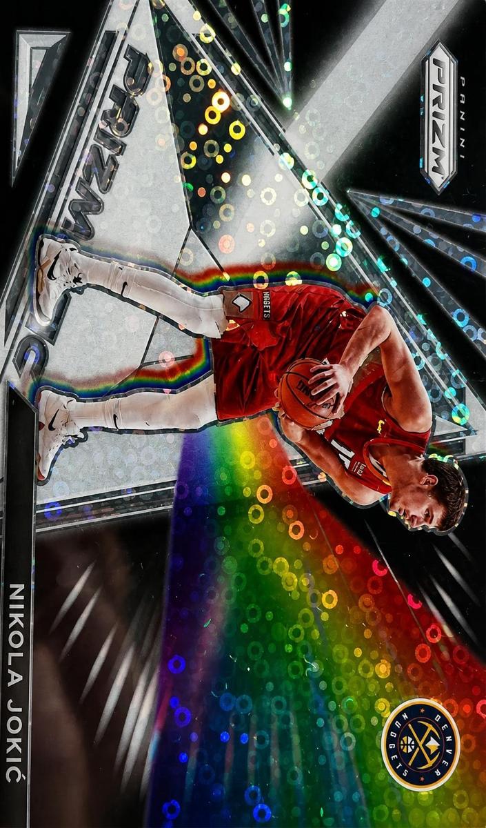 2021 Panini Prizm Basketball Silver Prizm Nikola Jokic #28
