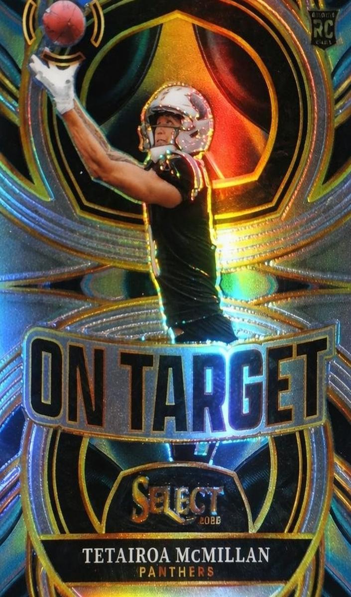 2025 Panini Select Football Prizm Tetairoa McMillan #3