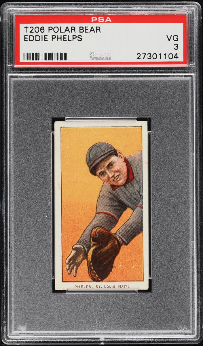 1909-11 T206 Baseball Eddie Phelps #NNO