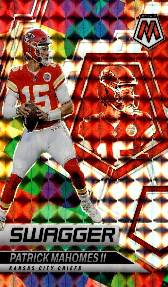 2022 Panini Mosaic Football Silver Patrick Mahomes II #SW-3 PSA 10