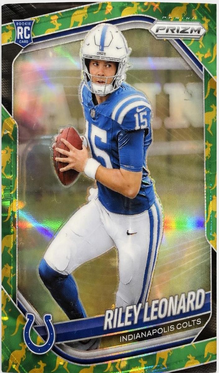 2025 Panini Prizm Football Kangaroo Riley Leonard #342