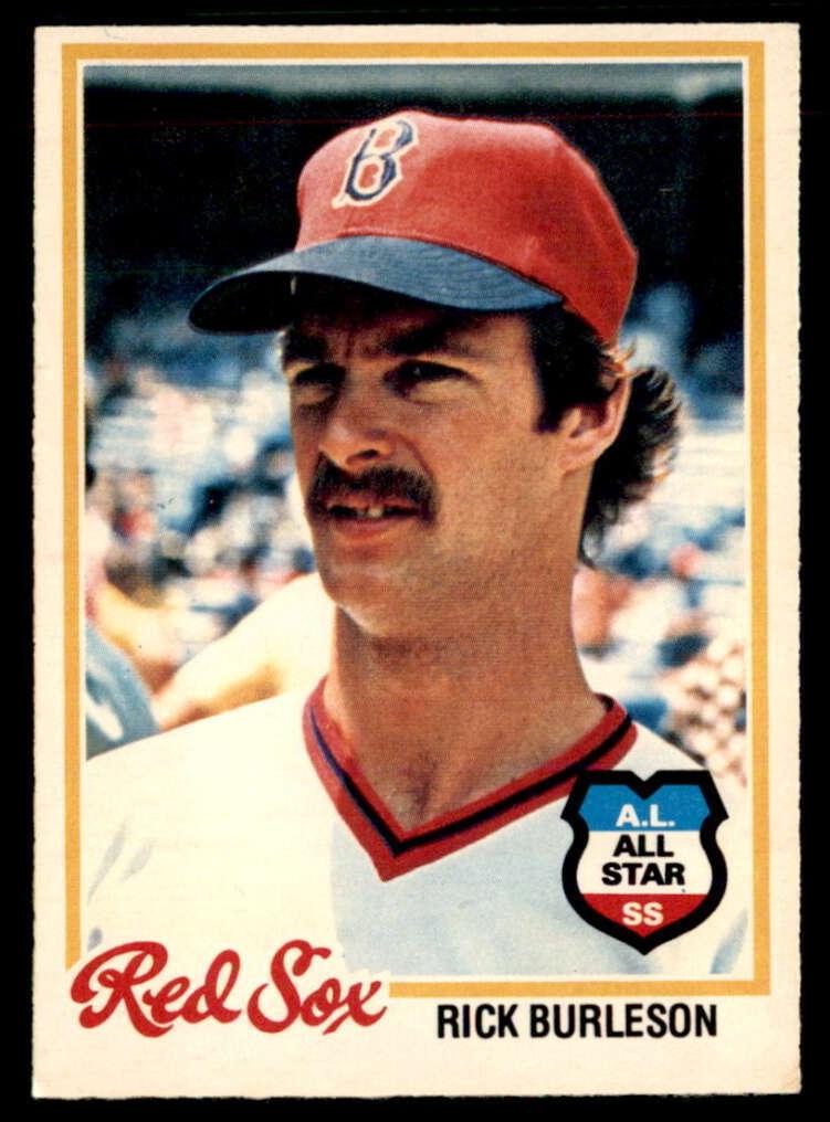 1978 O-Pee-Chee Baseball Rick Burleson #37 PSA 7